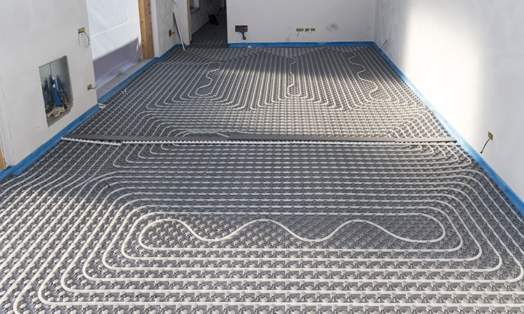 Radiant Floor Heating Installation